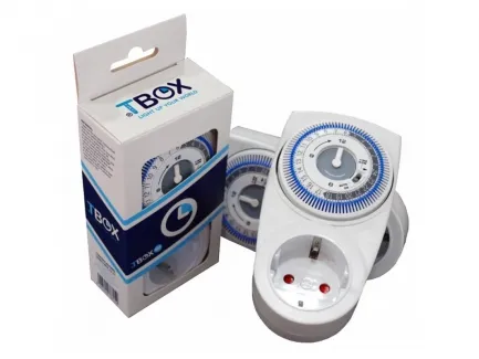 Mechanical Timer Tempo Box TBOX (ex TMOM) | 24h | Extra Strong Max 3500W