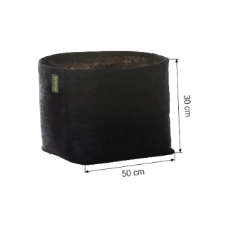 GRONEST Fabric Pot Geotextile Pot | 50x50x30 cm | 75L