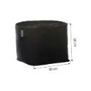 GRONEST Fabric Pot Geotextile Pot | 50x50x30 cm | 75L