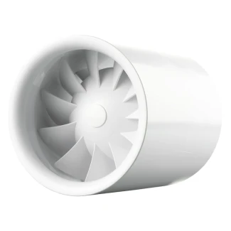VENTS Axial Extractor Fan QUIETLINE DUO | Inline Extractor Fan 125 mm | 145-195 m³/h