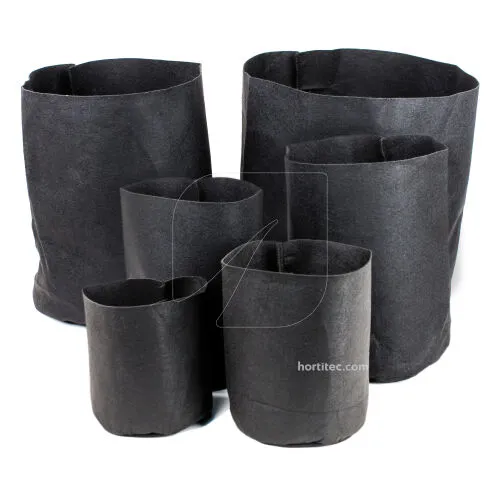 Root Tex Black Square Pot | Pot 18.92L (5 gal)