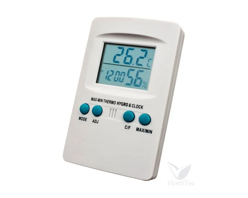 [411108] VANGUARD HYDROPONICS Mini Thermo-Hygrometer (without probe)